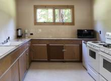 Kitchen in Black River Advancement Association Hall